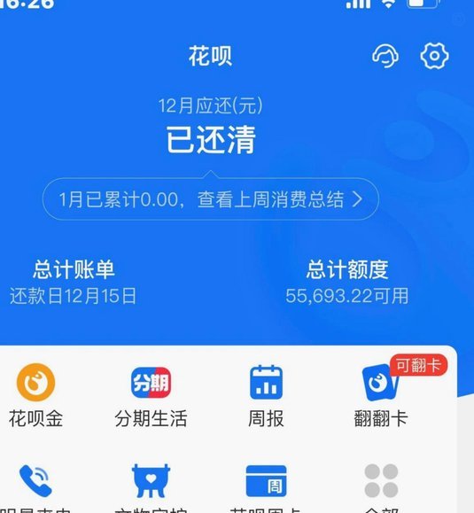 怎么查拿去花账单