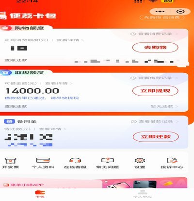 羊小咩借款提现攻略