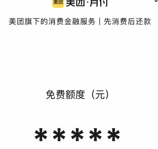 美团月付取现的商家 哪来的钱